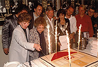 Az alkotók és a szereplők az 500. előadás után - 2002. május 3.